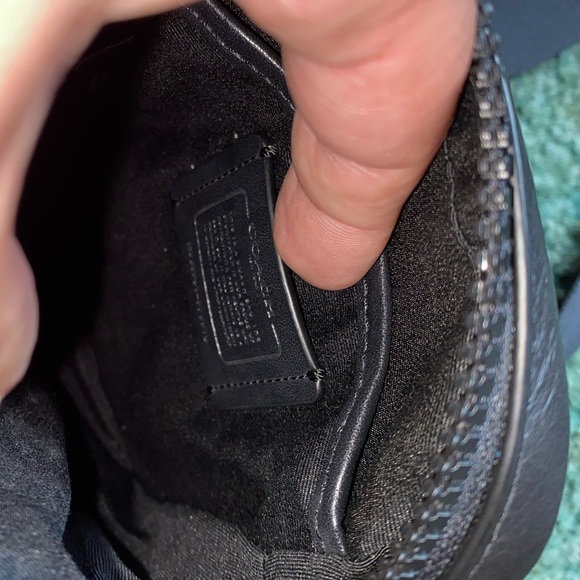 Red and black Camo Coach Bag (Like New) - Picture 5 of 5